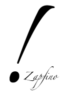 Zapfino びっくりマーク(感嘆符) exclamation mark