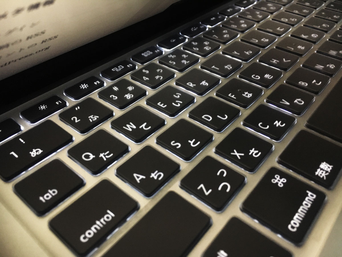 MacBook Proキーボードカバー moshi clearguard