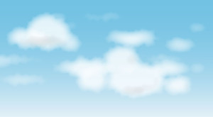 Illustratorで雲を描く