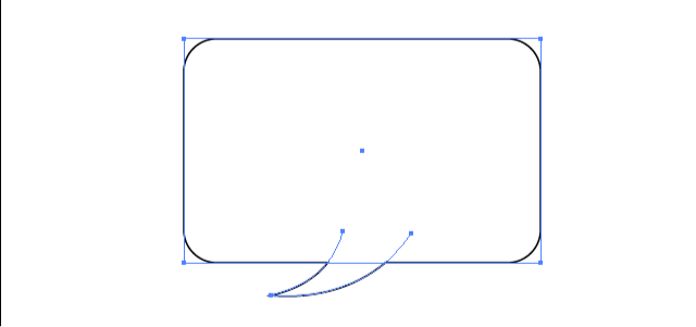Adobe Illustratorで角丸の吹き出しを超簡単に作る方法
