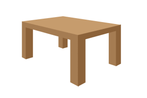 イラレの「遠近グリッド」でテーブルを描いてみよう